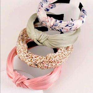 🔴4Pcs Pastel Wide Headbands